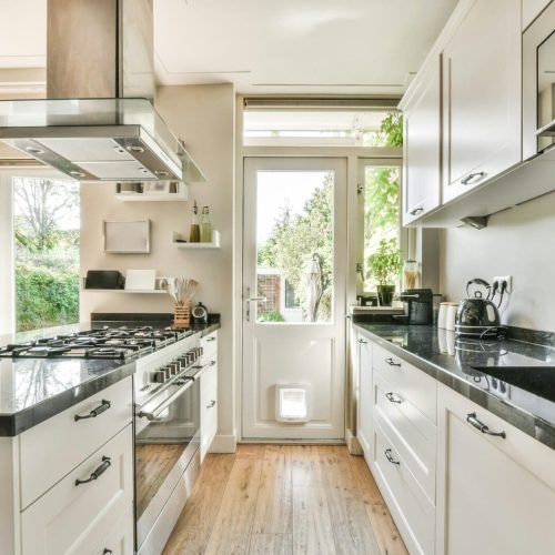 Bright kitchen design