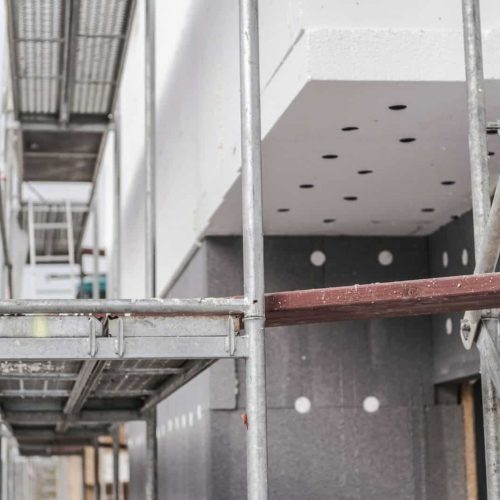 House Building Scaffolding