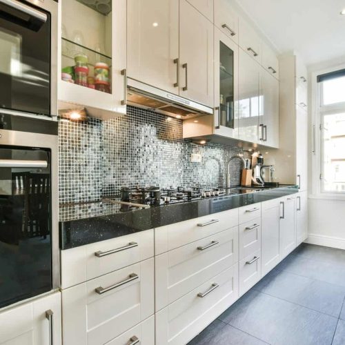 Spacious kitchen design